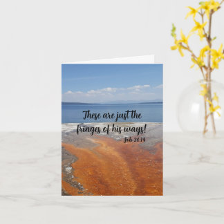 Encorajar - Cartão de Saudação Dobrado do Trabalho