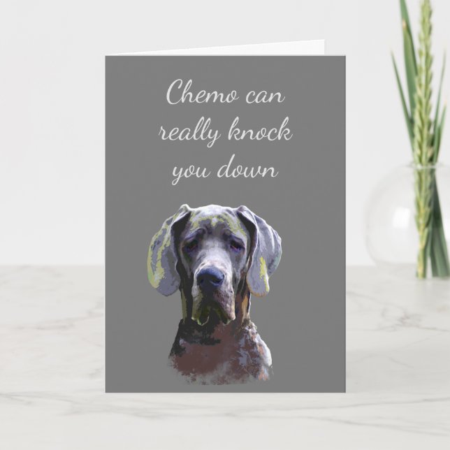 Encorajar Quimio pode derrubá-lo. Cartão (Frente)