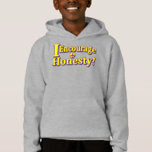 "Encorajo a honestidade!" Design bonito. Comprar A