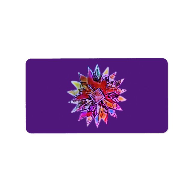 Endereço CHRISTMAS Etiquetas saudações sazonais (Frente)