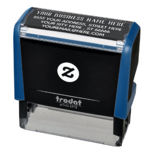 Endereço Comercial Personalizado Carimbo da Sua Em