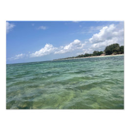 Endless Blue – Impressão de Foto da Costa do Ocean