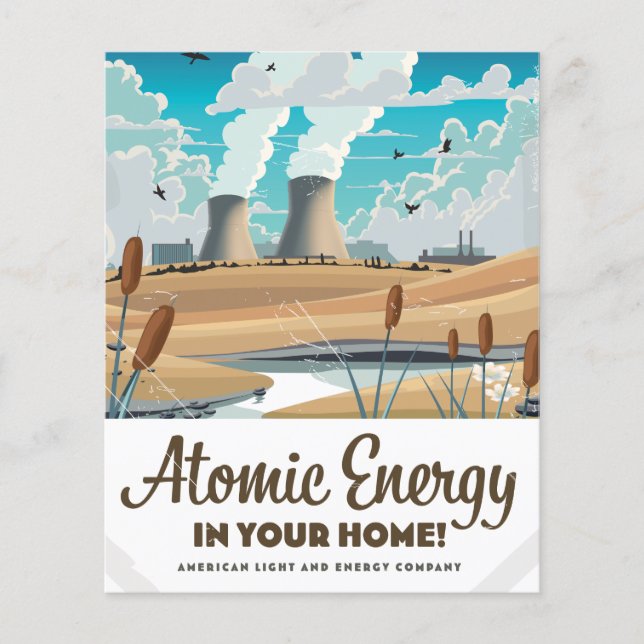 Energia Atômica Comercial  (Frente)