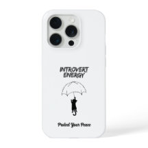Energia de Introvertido – Capa de iPhone de Gato c