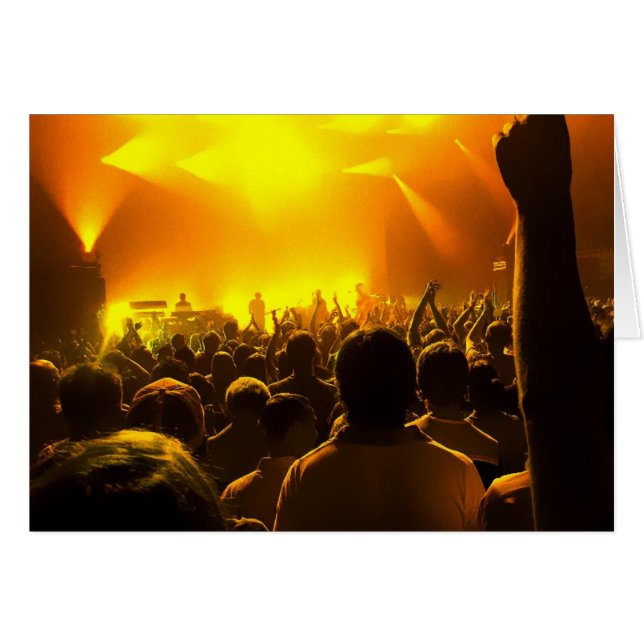 Energia do cartão da música (Frente Horizontal)