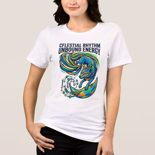 Energia Ilimitada Ritmo Celestial Lobo Místico Gra (Frente)