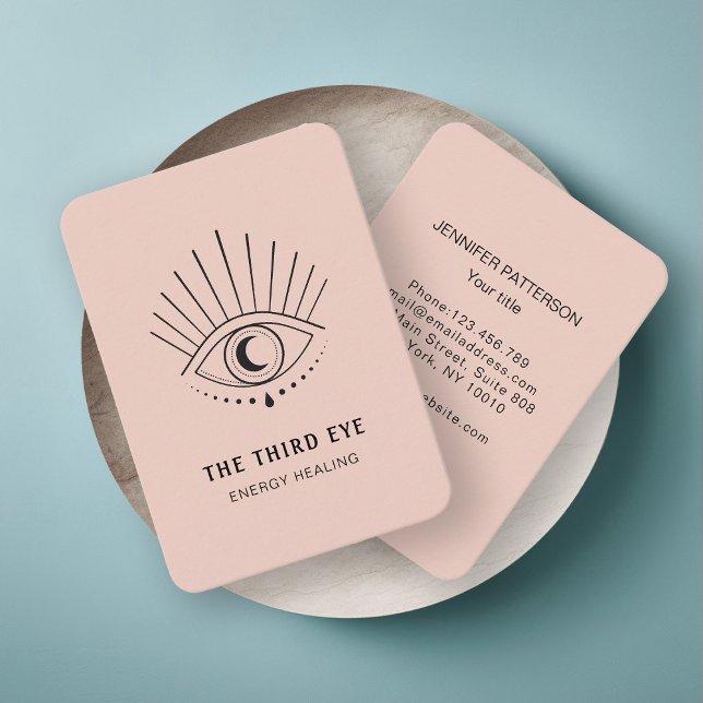 Energie Heiler Reiki - Cartão de visita espiritual (Criador carregado)