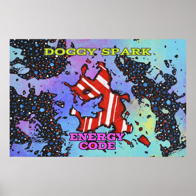 Energy Code - DOGGY SPARK - Poster (Frente)