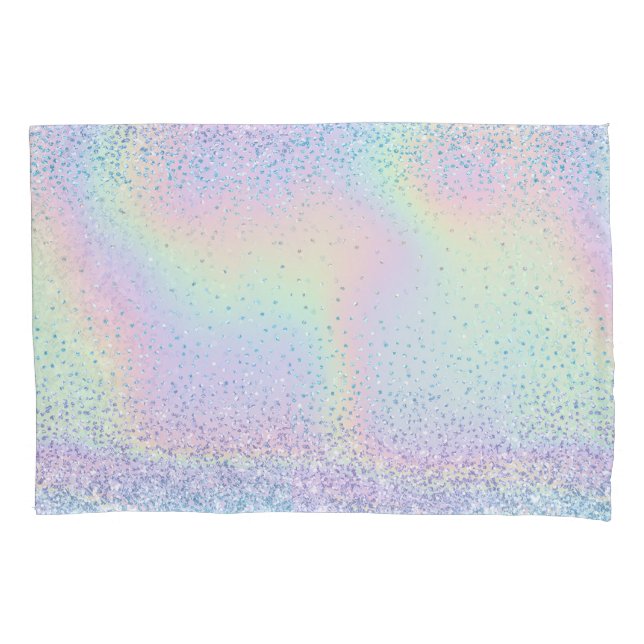 Ênfase da Glitter Glitter do Glam Pastel Rainbow (Frente)