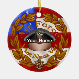 Enfeite Air Force Viet Nam Vet