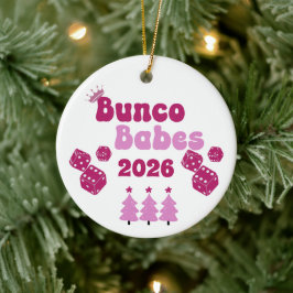 Enfeite Anual Personalizado Bunco Babe