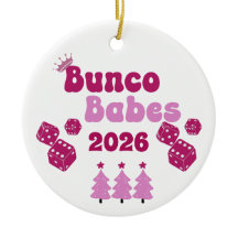 Enfeite Anual Personalizado Bunco Babe
