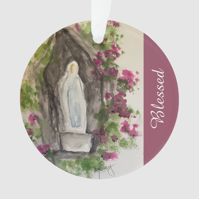 Enfeite Ave Maria (Frente)