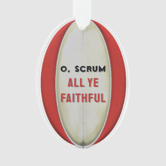 Enfeite Cerâmico Personalizado de Rugby