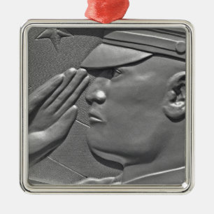 Enfeite Comemorativo de Soldado Militar Veterano