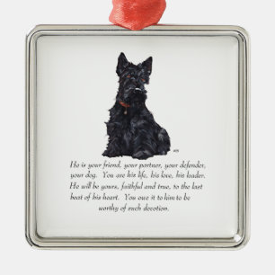Enfeite Comemorativo Scottie - MACHO