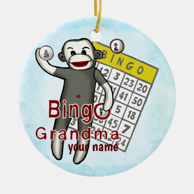 Enfeite da Avó Bingo  (Frente)