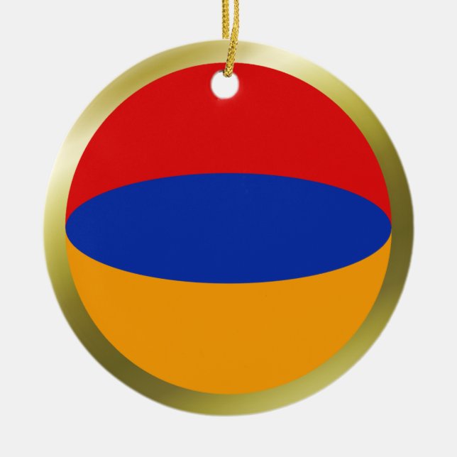 Enfeite da Bandeira da Armênia (Frente)