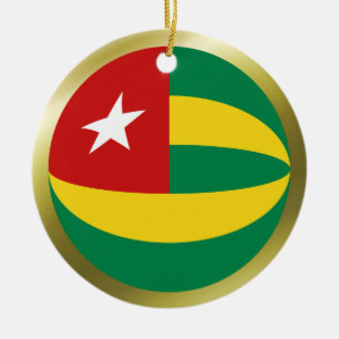 Enfeite da Bandeira do Togo
