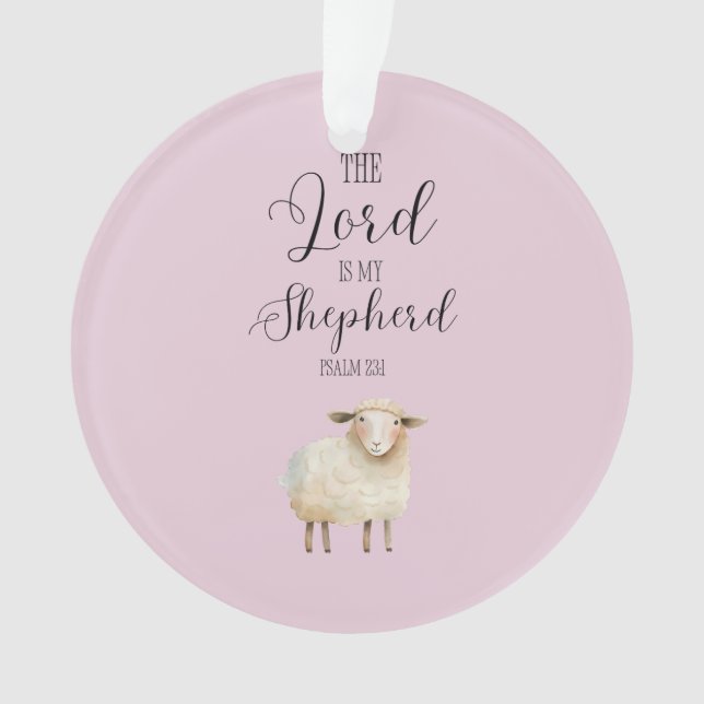 Enfeite de Acrílico (Frente)