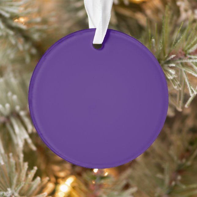 Enfeite de Acrilico Círculo Roxo Monstro (Árvore)