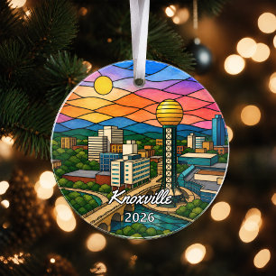 Enfeite de acrílico personalizado de Knoxville, Te