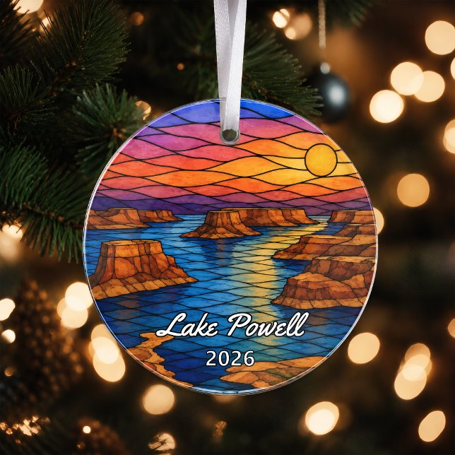 Enfeite de acrílico personalizado do Lago Powell,  (Criador carregado)