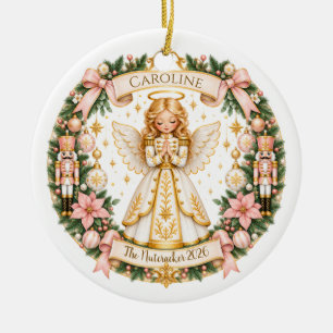 Enfeite de Anjo do Quebra-Nozes