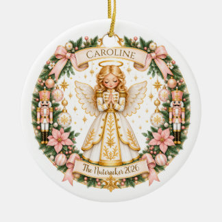 Enfeite de Anjo do Quebra-Nozes