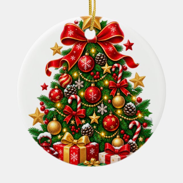 Enfeite de Árvore de Natal (Frente)