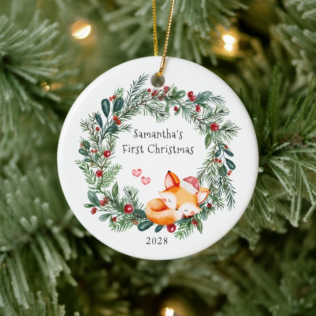 Enfeite de árvore de Natal para o primeiro Natal d (Criador carregado)