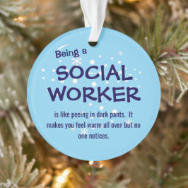 Enfeite de Assistente Social