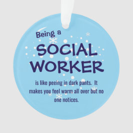 Enfeite de Assistente Social