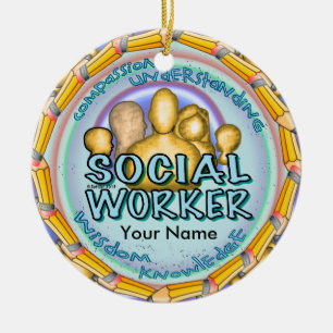 Enfeite de Assistente Social