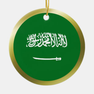 Enfeite de Bandeira da Arábia Saudita