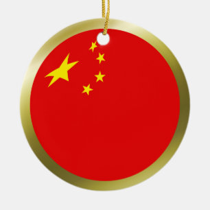 Enfeite de Bandeira da China