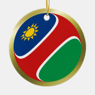 Enfeite de Bandeira da Namíbia