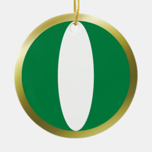 Enfeite de Bandeira da Nigéria