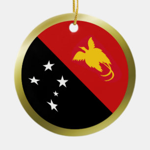 Enfeite de Bandeira da Papua-Nova Guiné