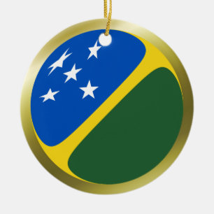 Enfeite de Bandeira das Ilhas Salomão