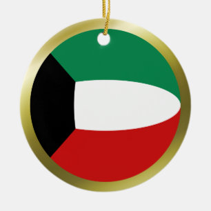 Enfeite de Bandeira do Kuwait