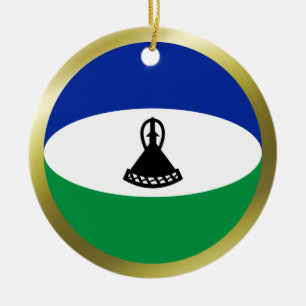Enfeite de Bandeira do Lesoto