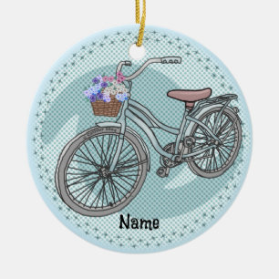 Enfeite de Bicicleta Azul