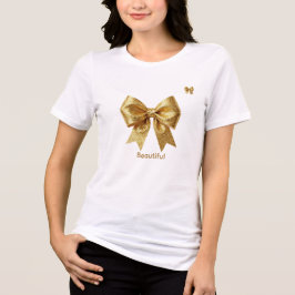 Enfeite de Brilho Dourado Elegante