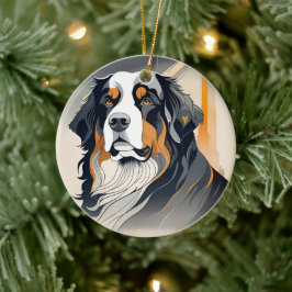 Enfeite de Cachorro de Montanha Bernês