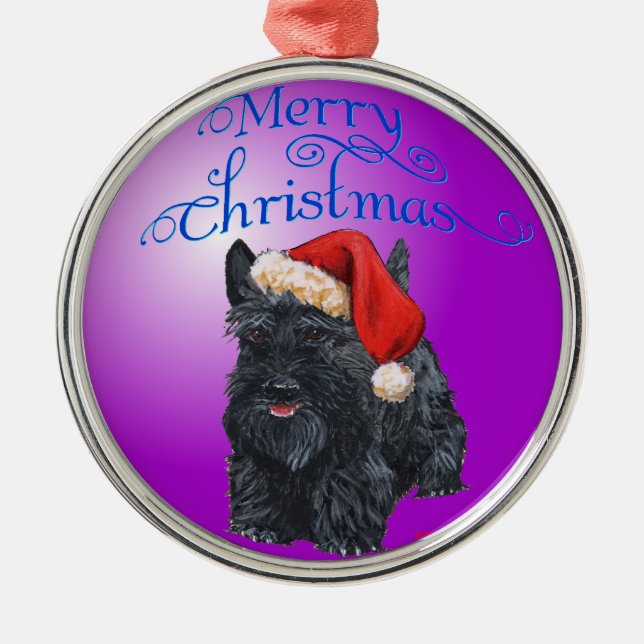 Enfeite de Cachorro Scottie (Frente)