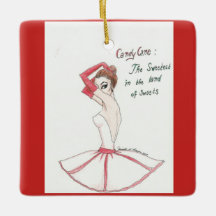 Enfeite de Candy Cane.