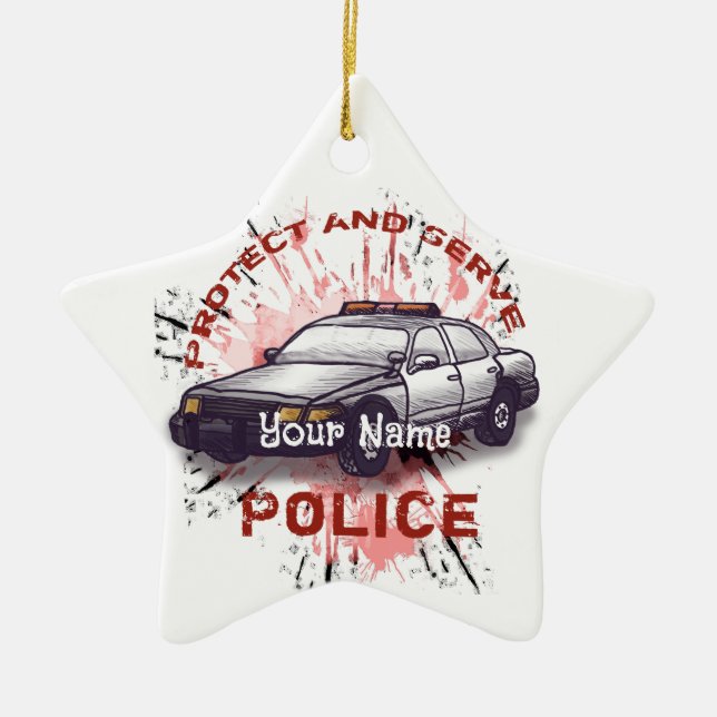 Enfeite de Carro da Polícia (Frente)