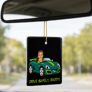 Enfeite de carro de desenho animado personalizado