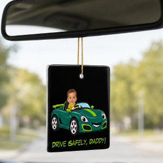 Enfeite de carro de desenho animado personalizado